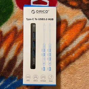 ORICO USB Type-C Hub to 3-Port USB 2.0 + 1-Port USB 3.0